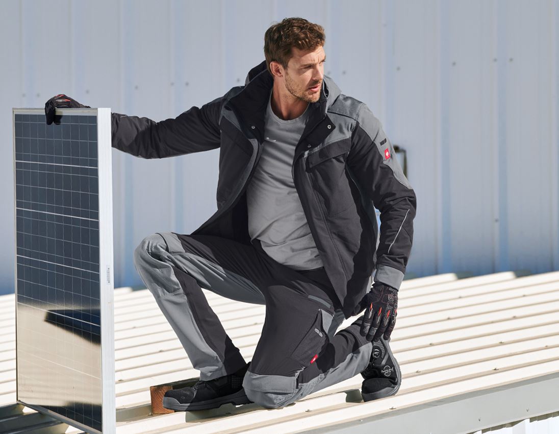 Work Jackets: Winter functional jacket e.s.dynashield + cement/graphite 2