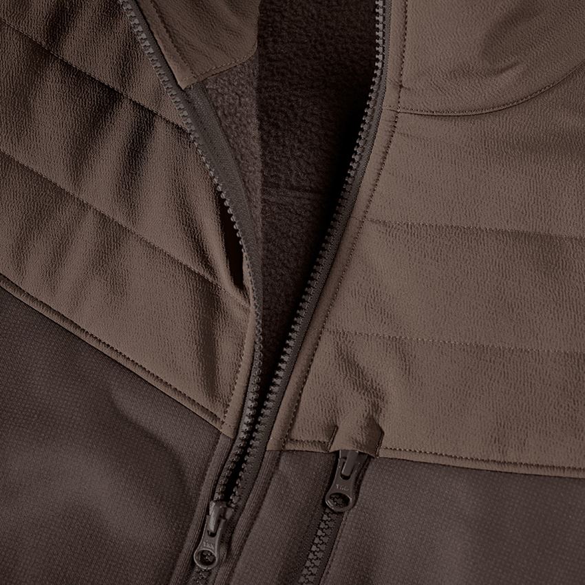 Work Jackets: Jacket thermaflor e.s.dynashield + chestnut/hazelnut 2