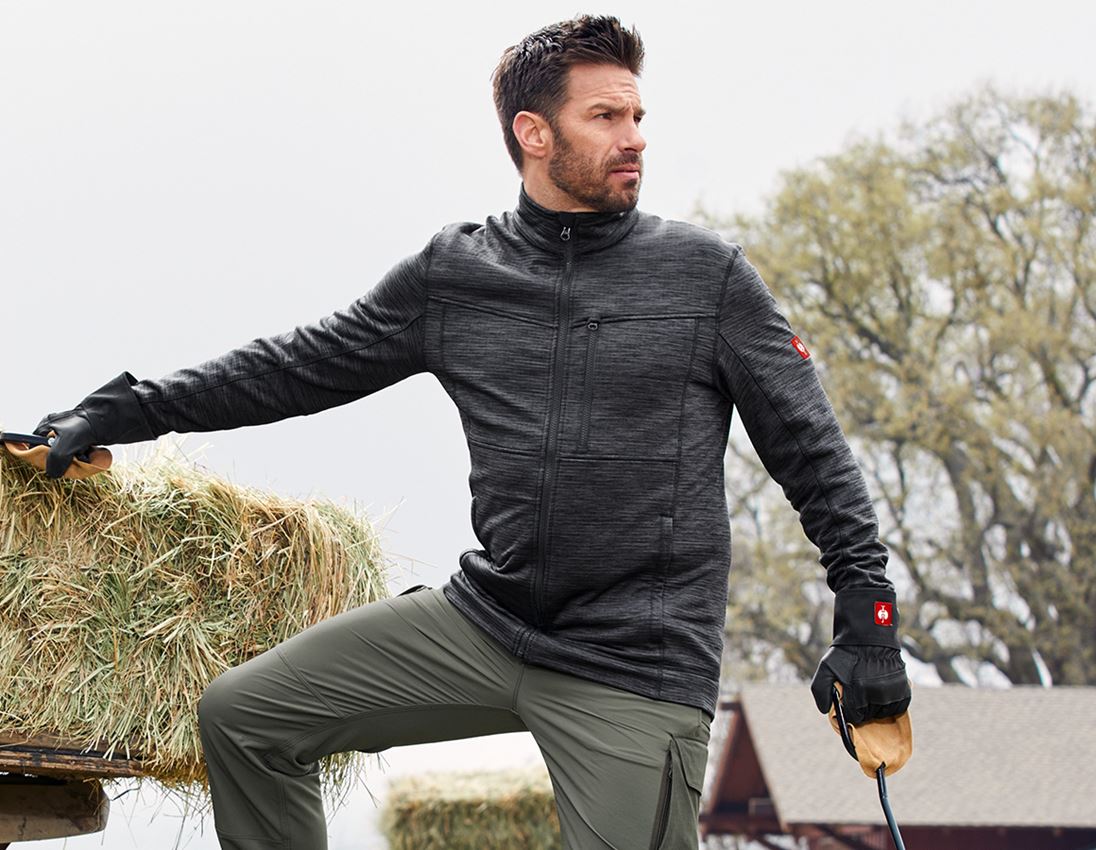 Work Jackets: Jacket isocell e.s.dynashield + graphite melange 3