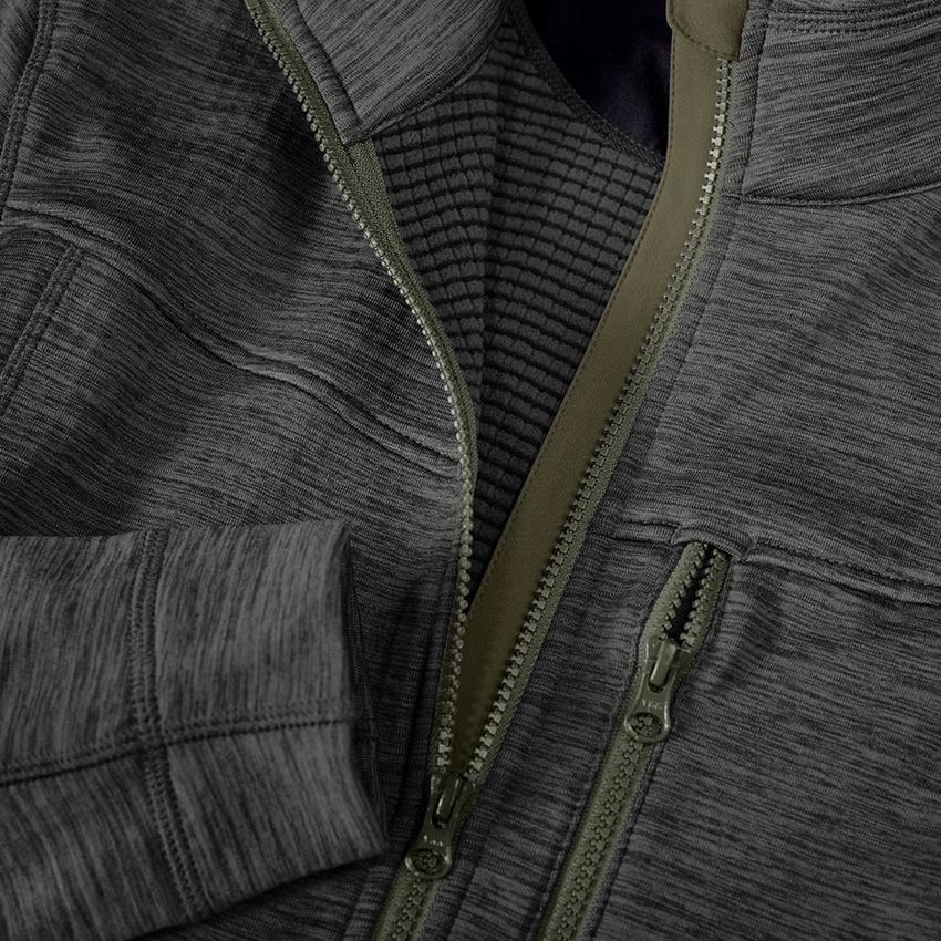 Work Jackets: Jacket isocell e.s.dynashield + thyme melange 2