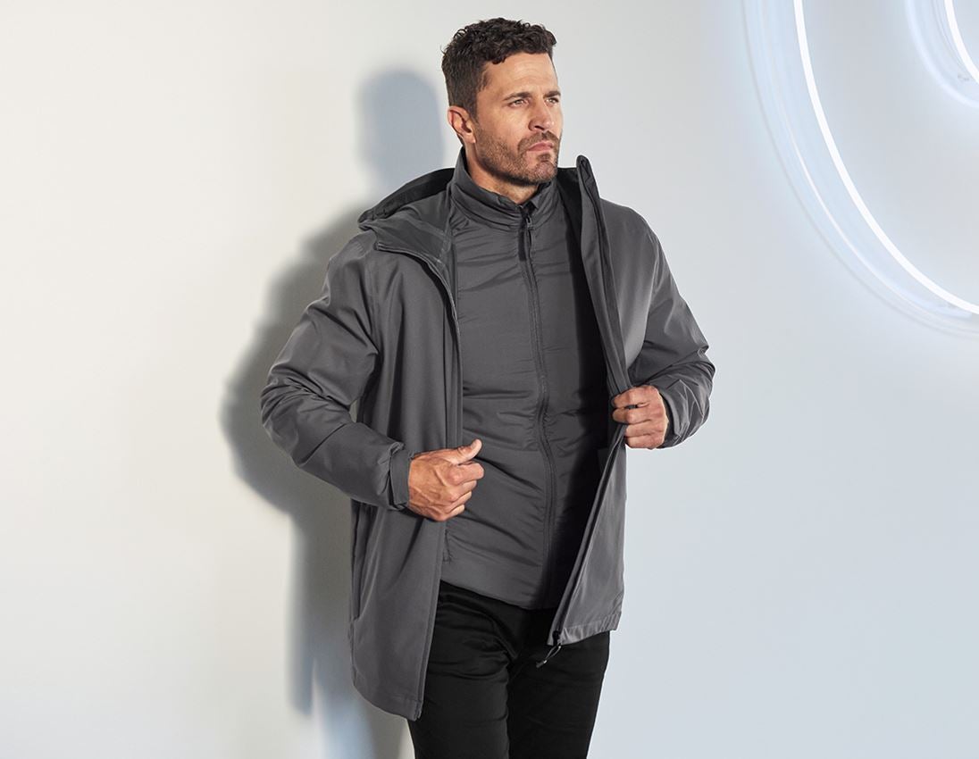 Vestes de travail: e.s. Veste de fonction CI + anthracite