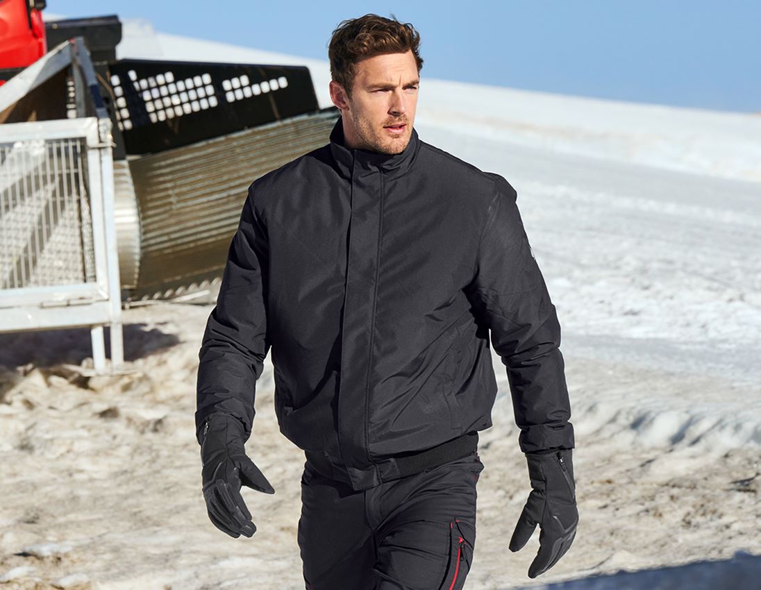 Work Jackets: Pilot jacket e.s.concrete + black