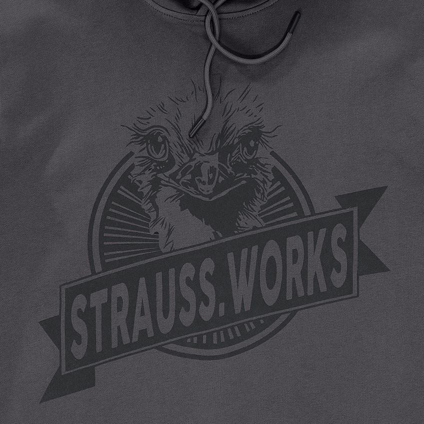 Hauts: Hoody sweatshirt e.s.iconic works + gris carbone 2