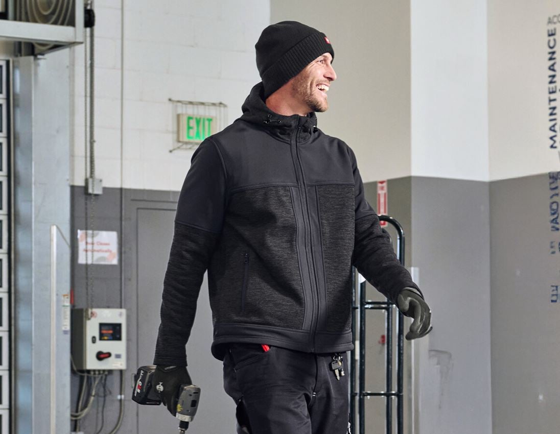 Work Jackets: e.s. Hybrid jacket + black