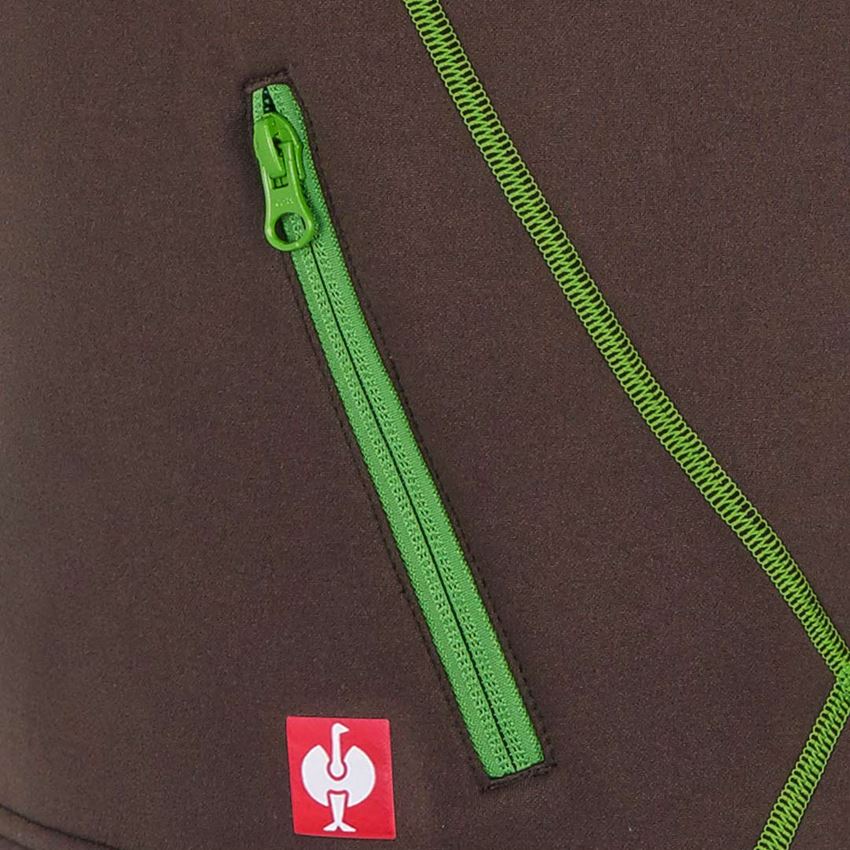 Gilets de travail: Gilet thermo stretch e.s.motion 2020 + marron/vert d'eau 2