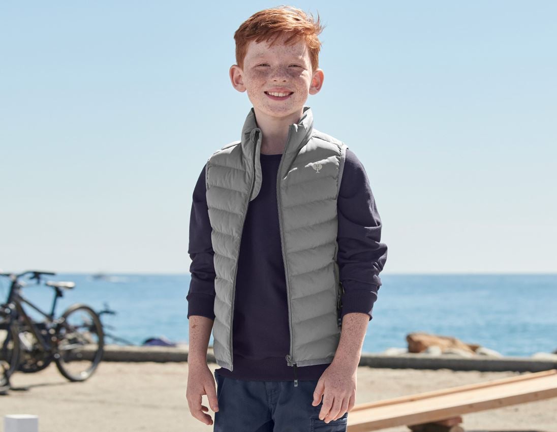Gilets: Gilet e.s.motion ten, enfants + granit