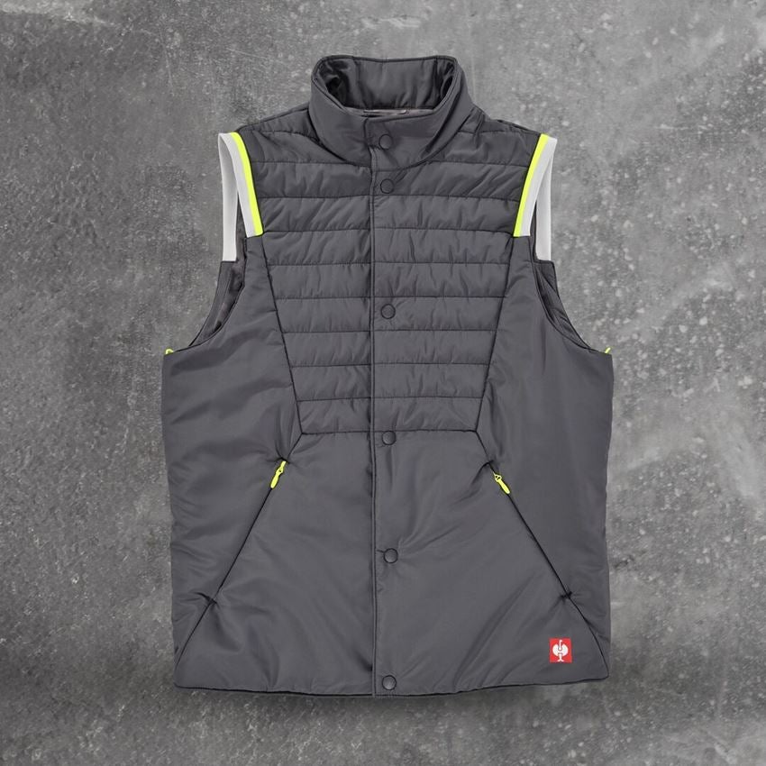 Vestes de travail: Veste de fonction 3 en 1 e.s.ambition + anthracite/jaune fluo 2