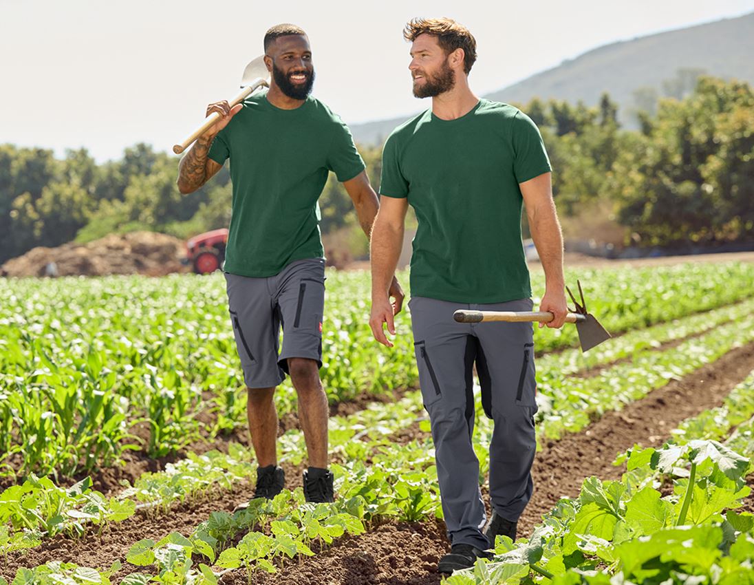 Topics: Cargo trousers e.s.vision stretch, men's + grey/black 4