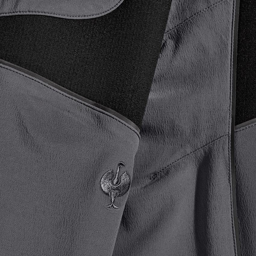 Pantalons de travail: Pantalon Cargo e.s.vision stretch, femmes + anthracite 2