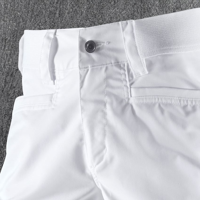 Work Trousers: e.s. Trousers base, men's + white 2