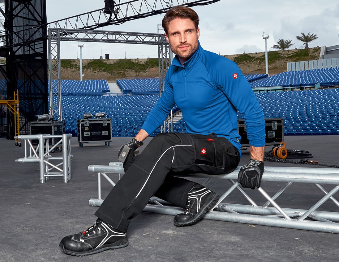 Thèmes: Fonct. pantalon à taille élast. e.s.dynashield + noir