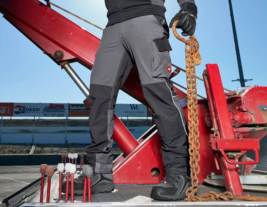 Pantalons d'hiver: Fonctionnel pantalon cargo d’hiver e.s.dynashield + ciment/graphite