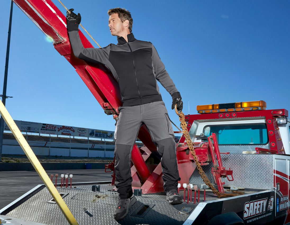 Pantalons d'hiver: Fonctionnel pantalon cargo d’hiver e.s.dynashield + ciment/graphite 1