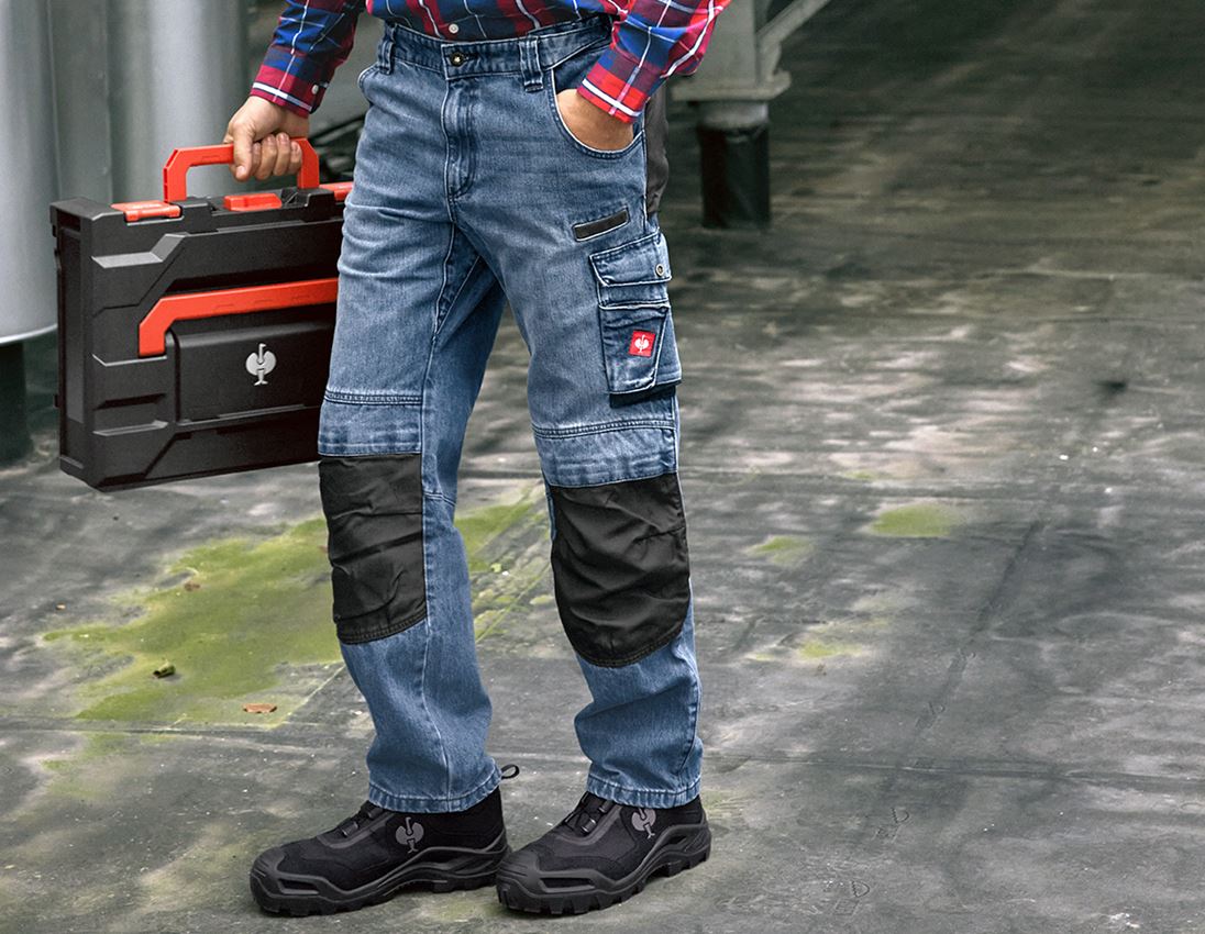 Work Trousers: Jeans e.s.motion denim + stonewashed 1