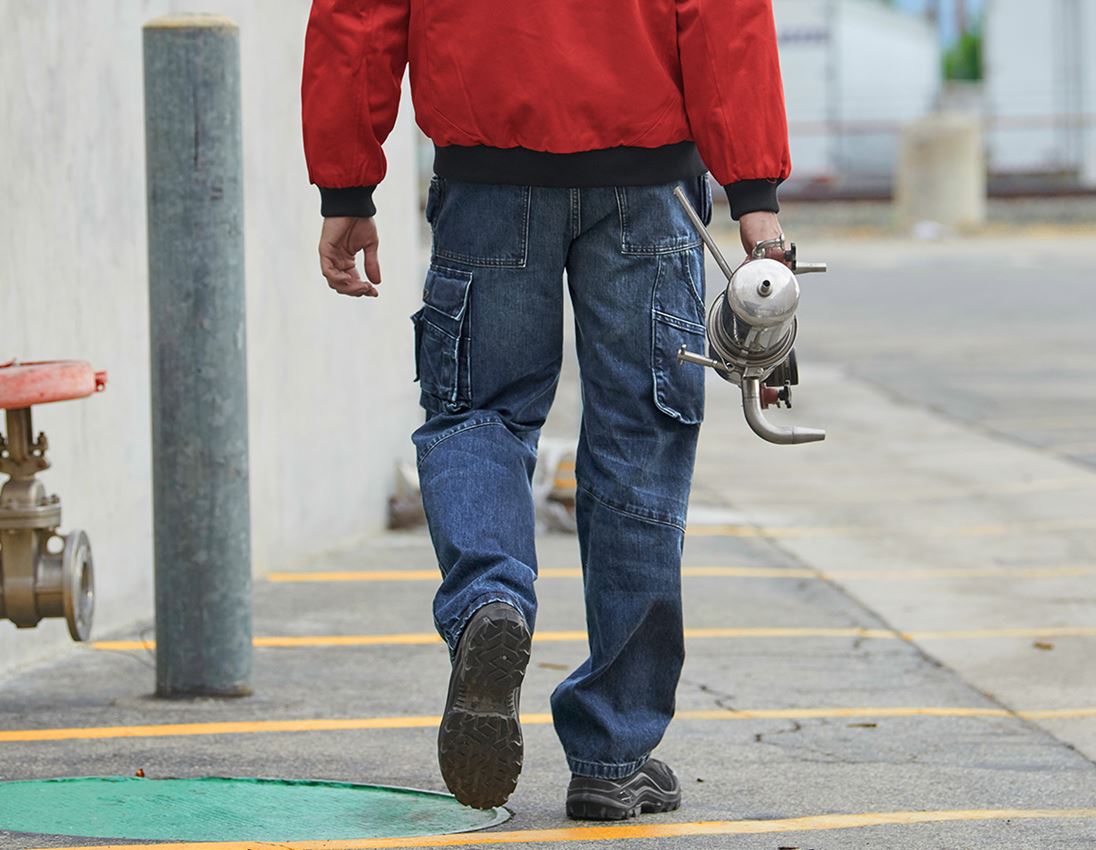 Work Trousers: e.s. Worker jeans + darkwashed 1