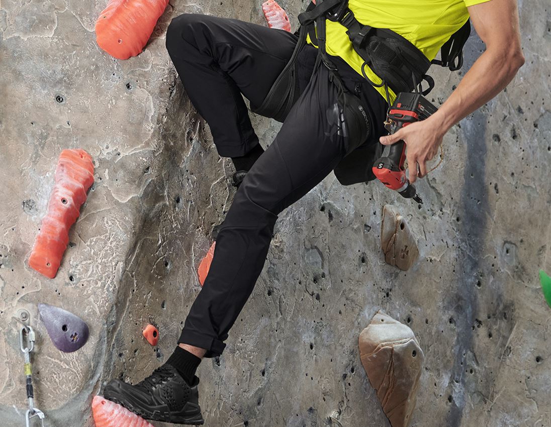 Work Trousers: Functional trousers e.s.trail + black 1