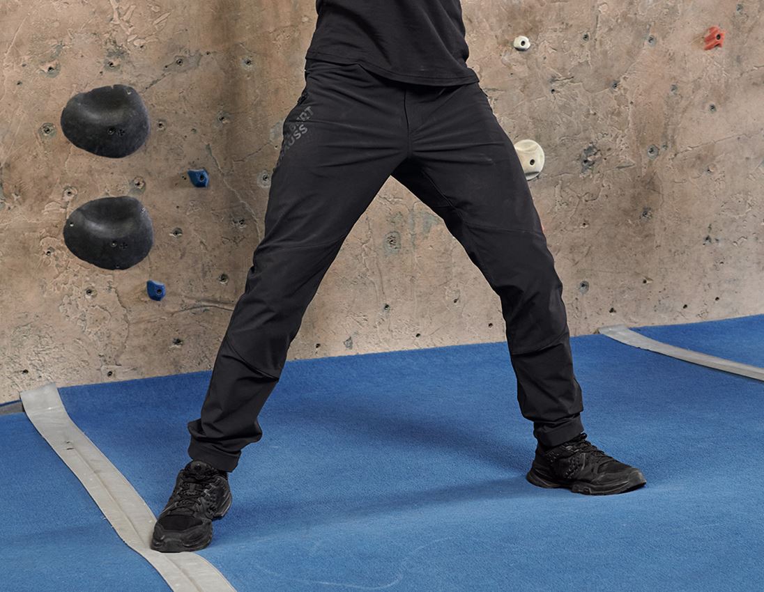 Work Trousers: Functional trousers e.s.trail + black 2