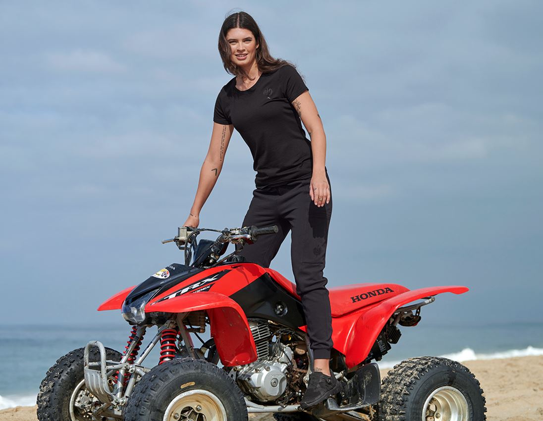 Accessories: Sweatpants light e.s.trail, ladies' + black 2