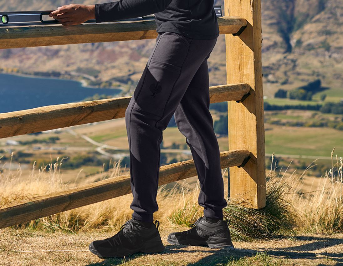 Work- & Safetywear: Sweat pants light e.s.trail + black