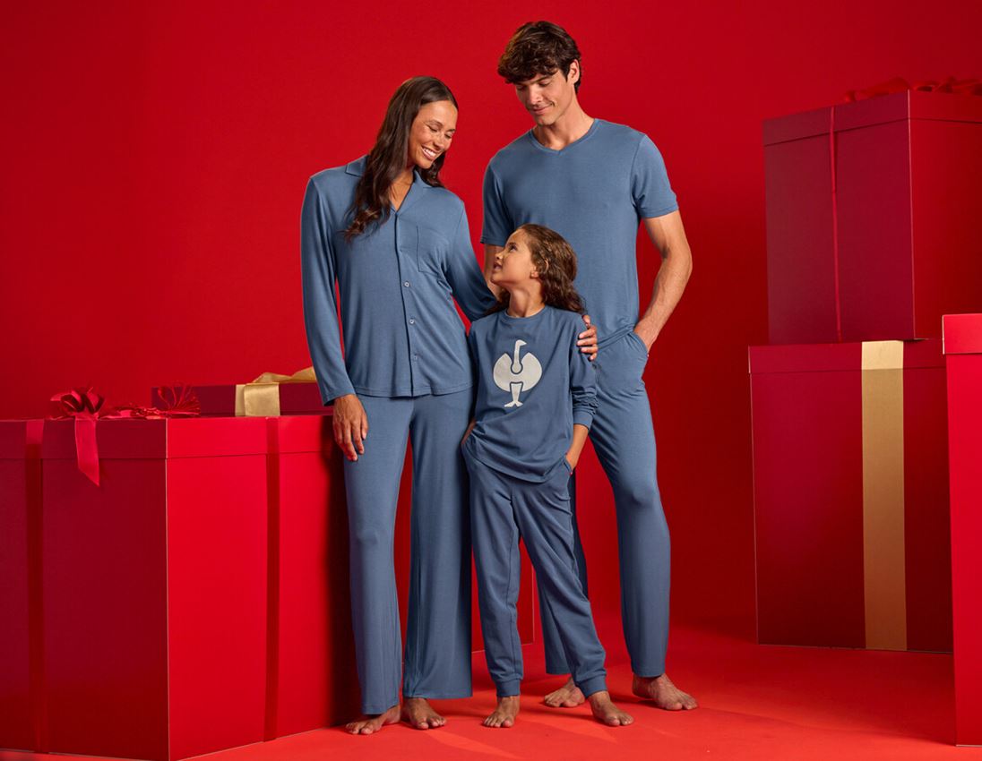 Accessories: e.s. Modal pyjama trousers + nordicblue 2