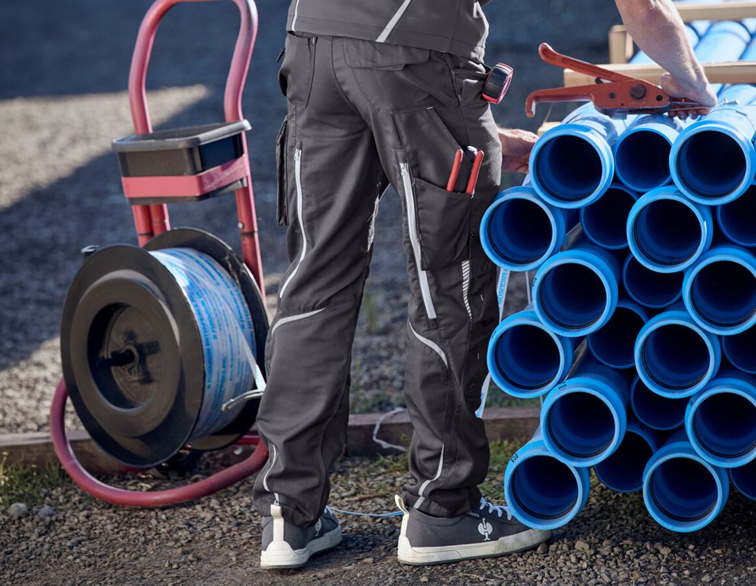 Topics: Trousers e.s.motion 2020 + anthracite/platinum 2