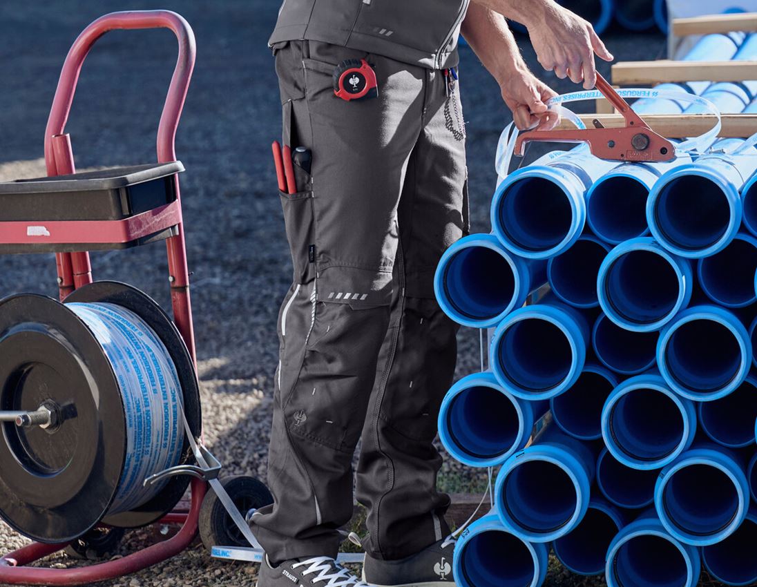 Topics: Trousers e.s.motion 2020 + anthracite/platinum 3