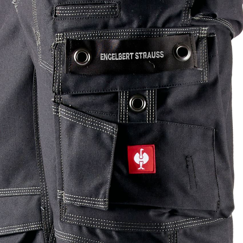 Thèmes: Pantalon à taille élastique e.s.roughtough + noir 2