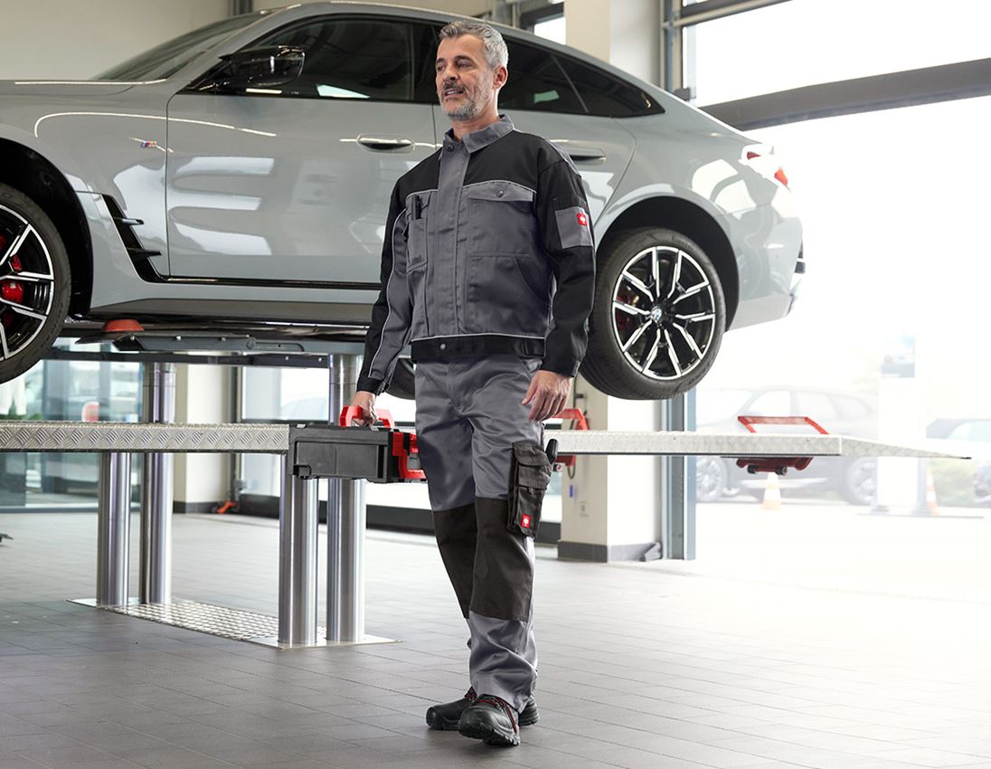 Work Trousers: Trousers e.s.image + grey/black 4