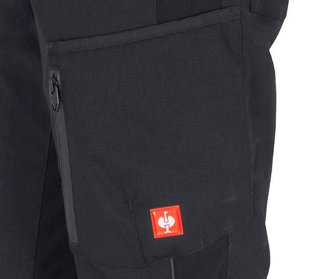 Pantalons de travail: Pantalon d'hiver pour femmes e.s.vision + noir 2