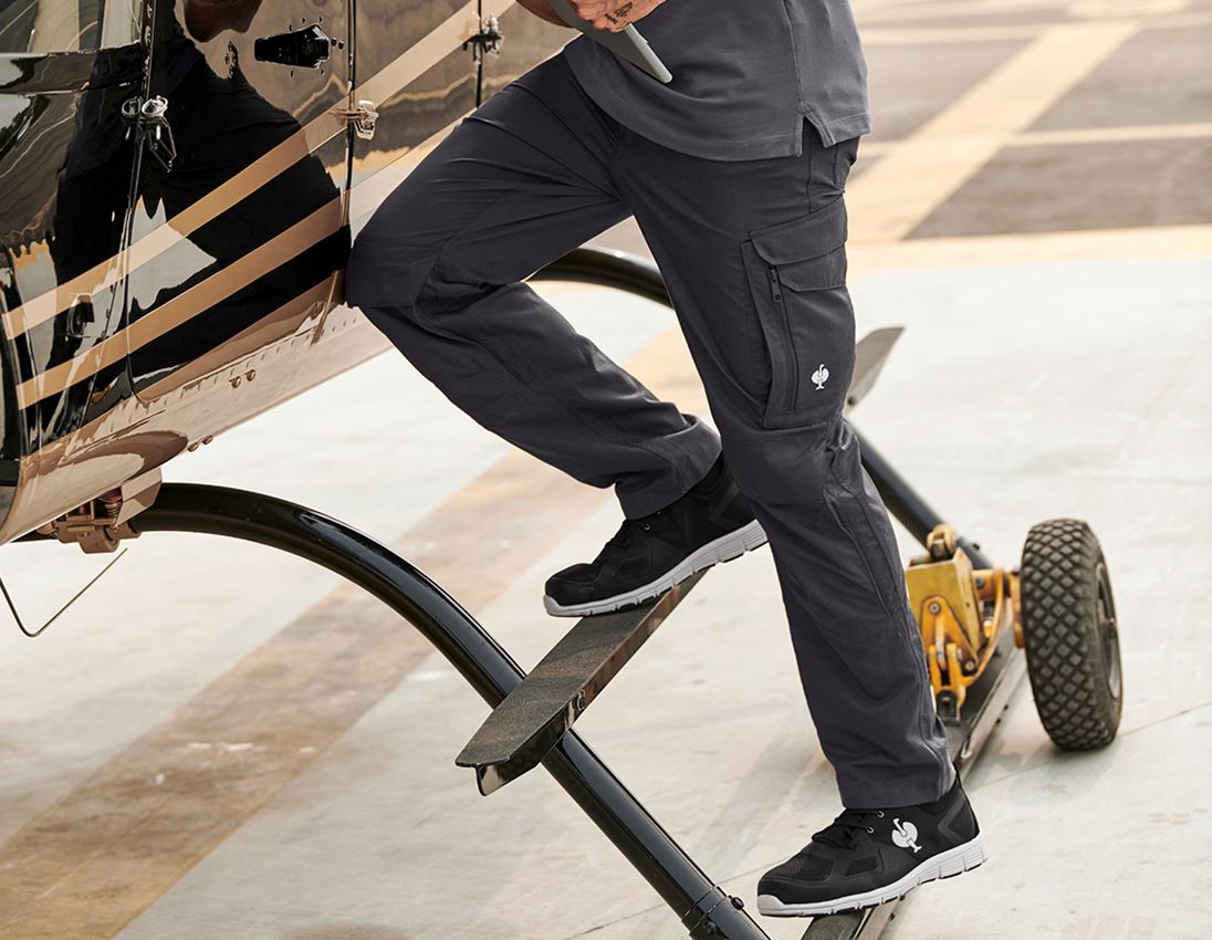 Work Trousers: Trousers e.s.concrete light + black 1
