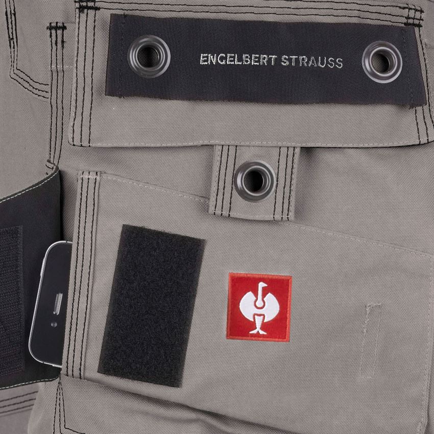 Pantalons de travail: Corsaire e.s.roughtough + cendre 2