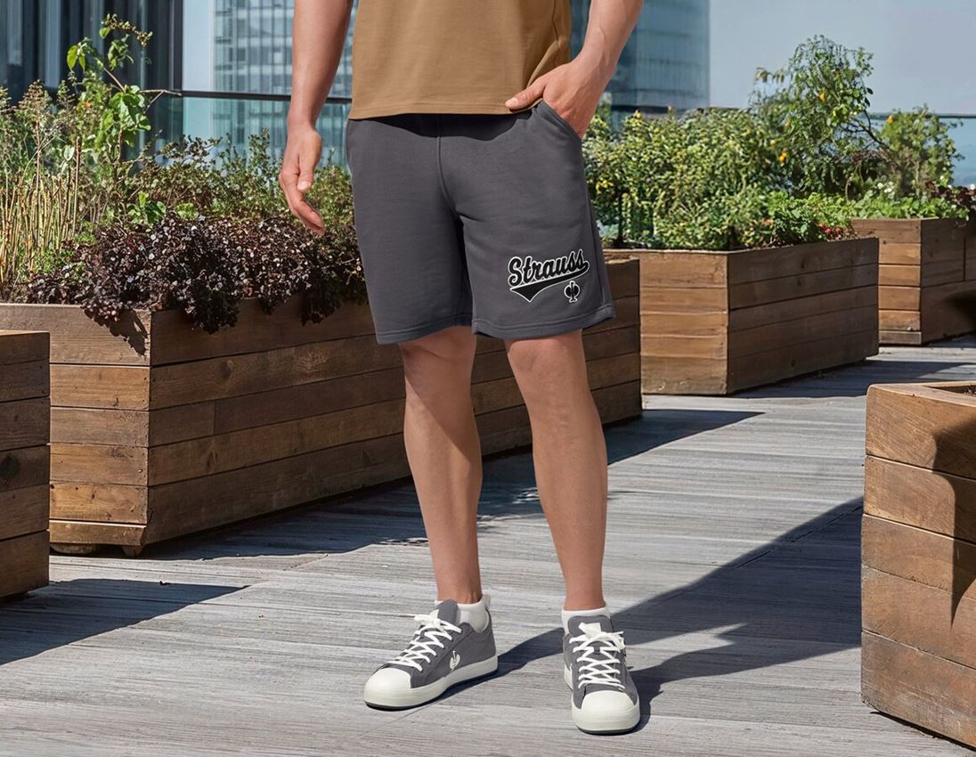 Topics: Sweat shorts e.s.e:pic + carbongrey