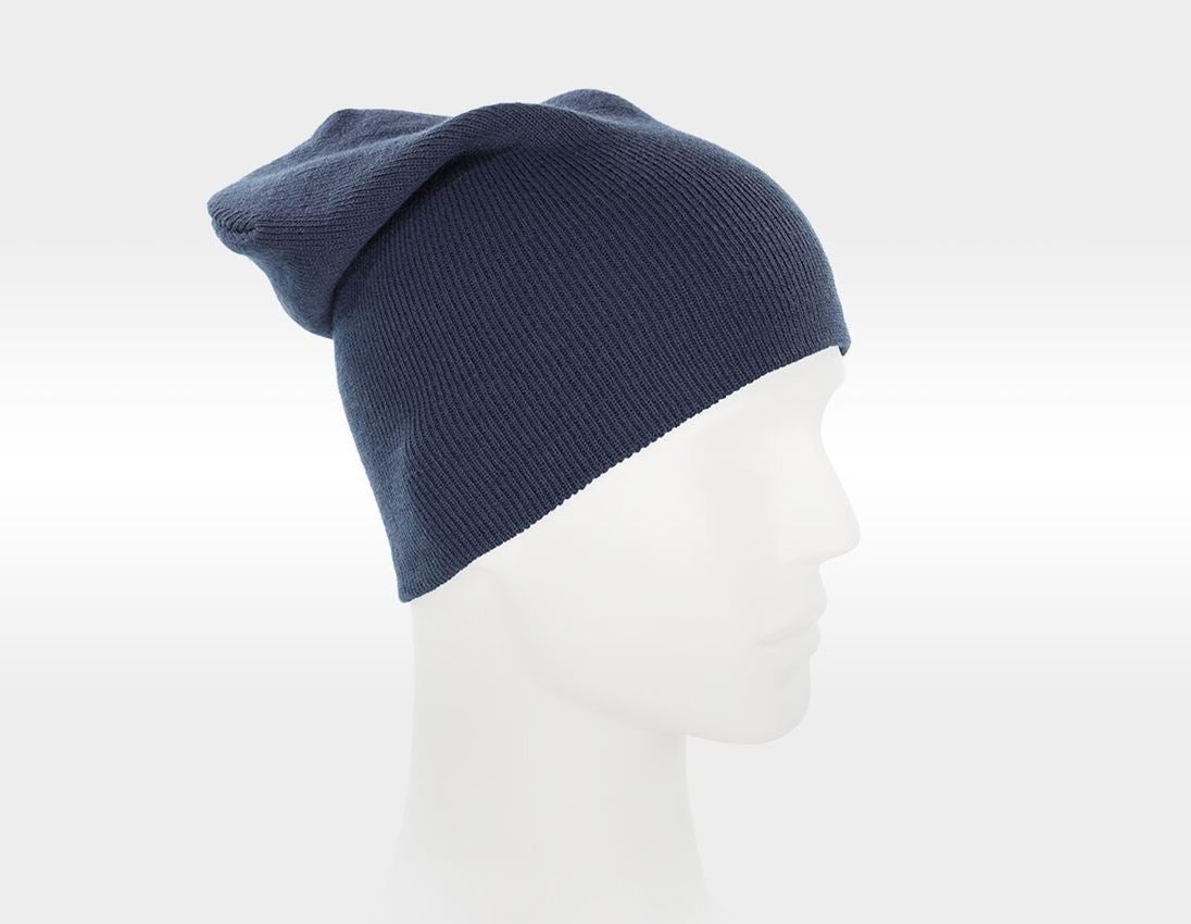 Topics: Knitted hat e.s.motion ten + slateblue 2