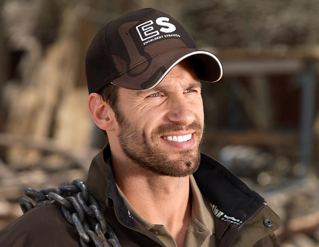 Accessories: Cap e.s.motion + brown