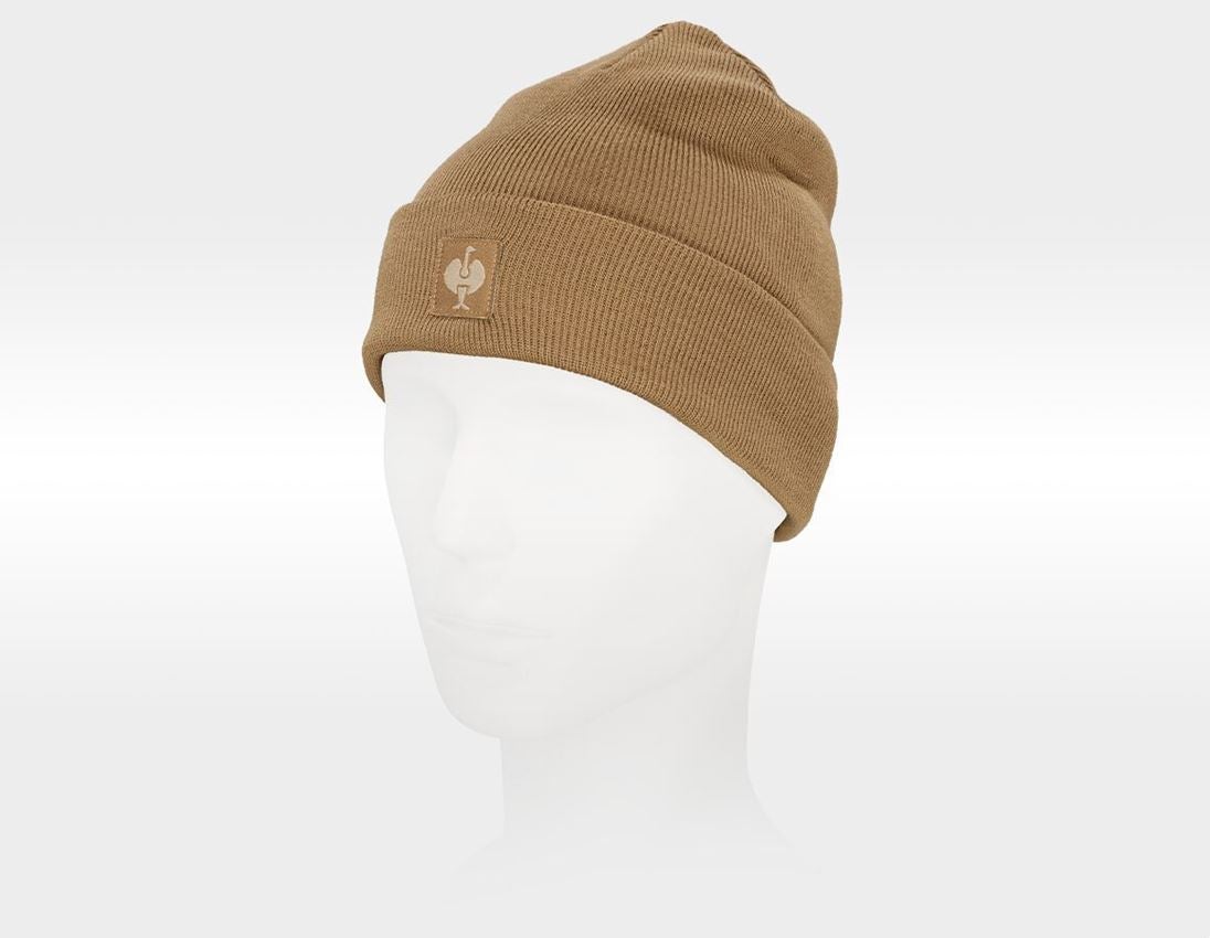 Accessories: Knitted hat e.s.iconic + almondbrown 2