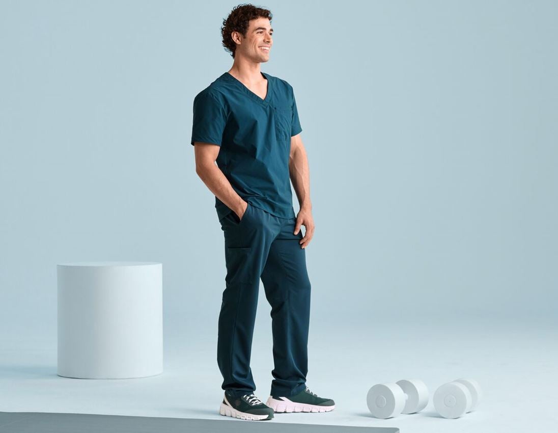 Hauts: Pocket Shirt e.s.avida, hommes + bleu marin 1