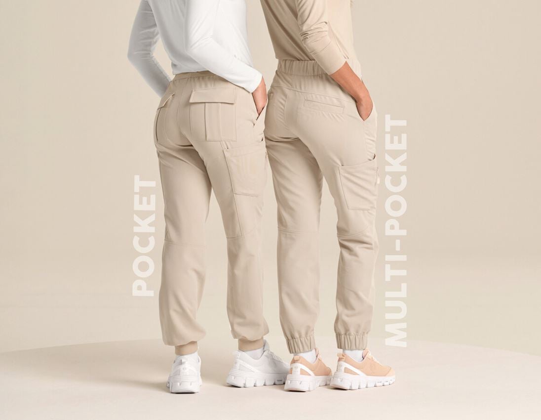Vêtements: Pantalon Pocket e.s.avida, femmes + beige jura 4