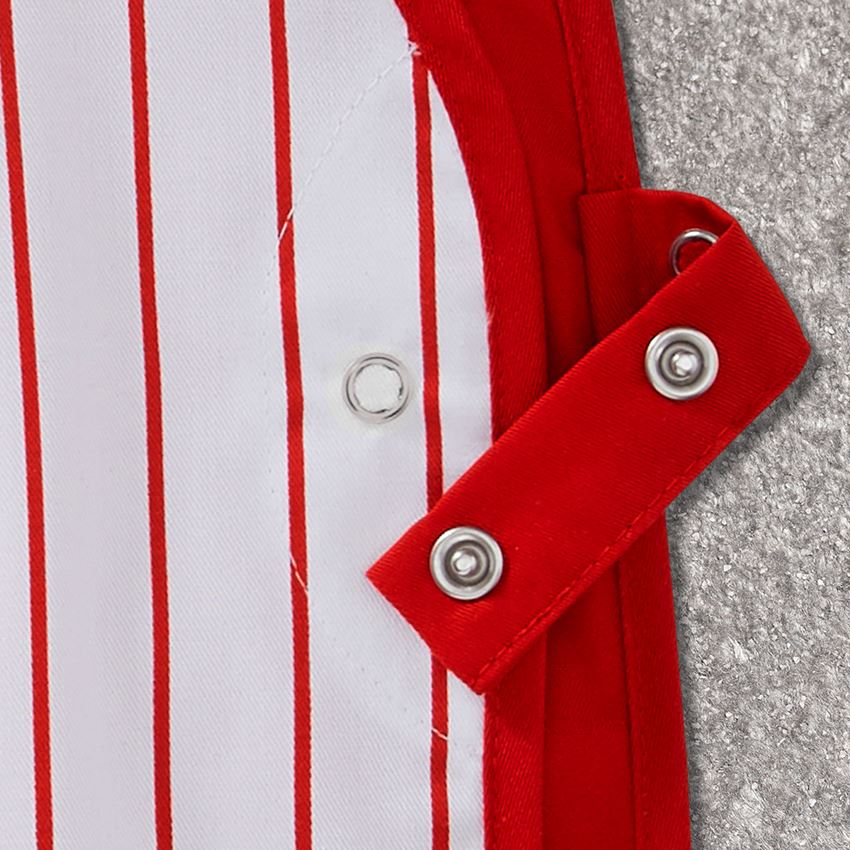 Tabliers: Cape Iris + rouge/blanc 2