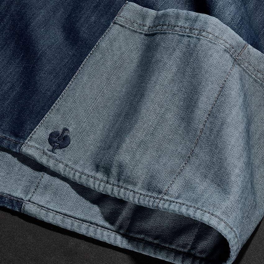 Aprons: e.s. Bib Apron denim, short + mediumwashed 2