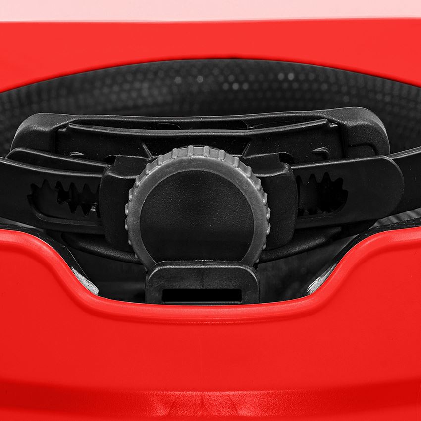 Casques de Sécurité: e.s. Casque de travail worker + strauss rouge 2