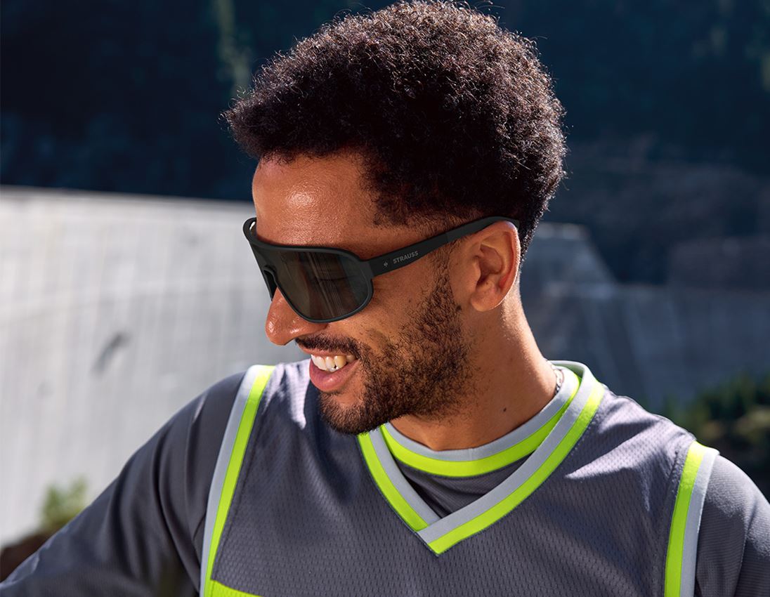 Safety Glasses: Race sunglasses e.s.ambition + black 1