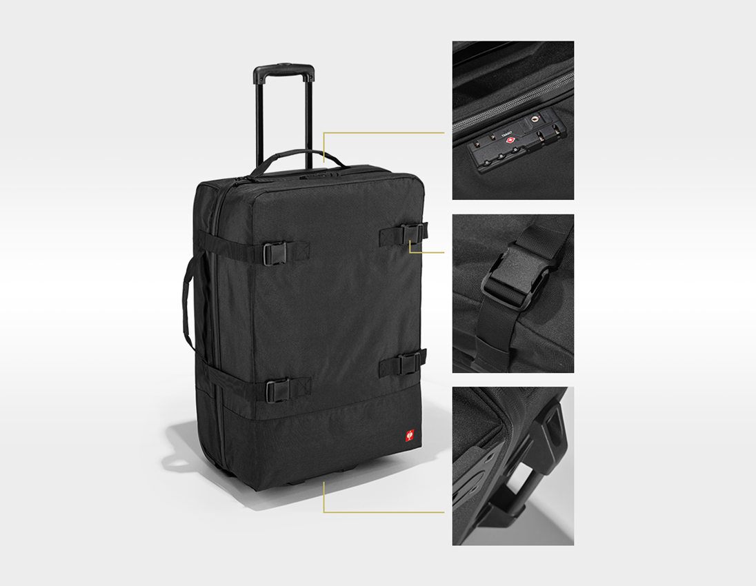 Accessories: Roller suitcase e.s.work&travel + black 1