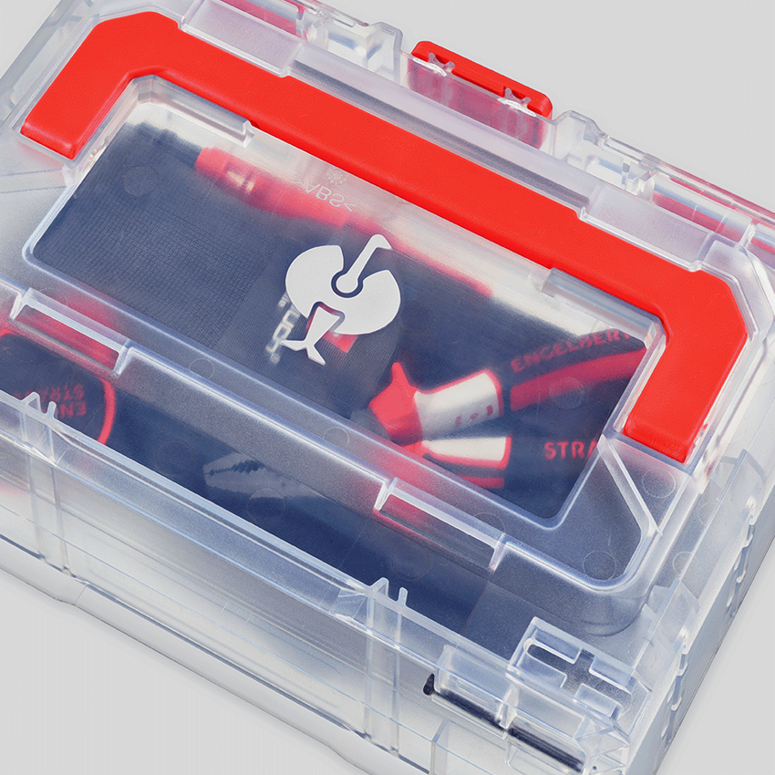 Système STRAUSSbox: STRAUSSbox 125 small avec séparateurs + transparent 2