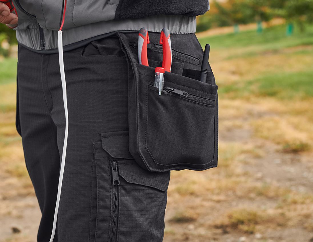 Topics: Tool bags e.s.concrete solid + black