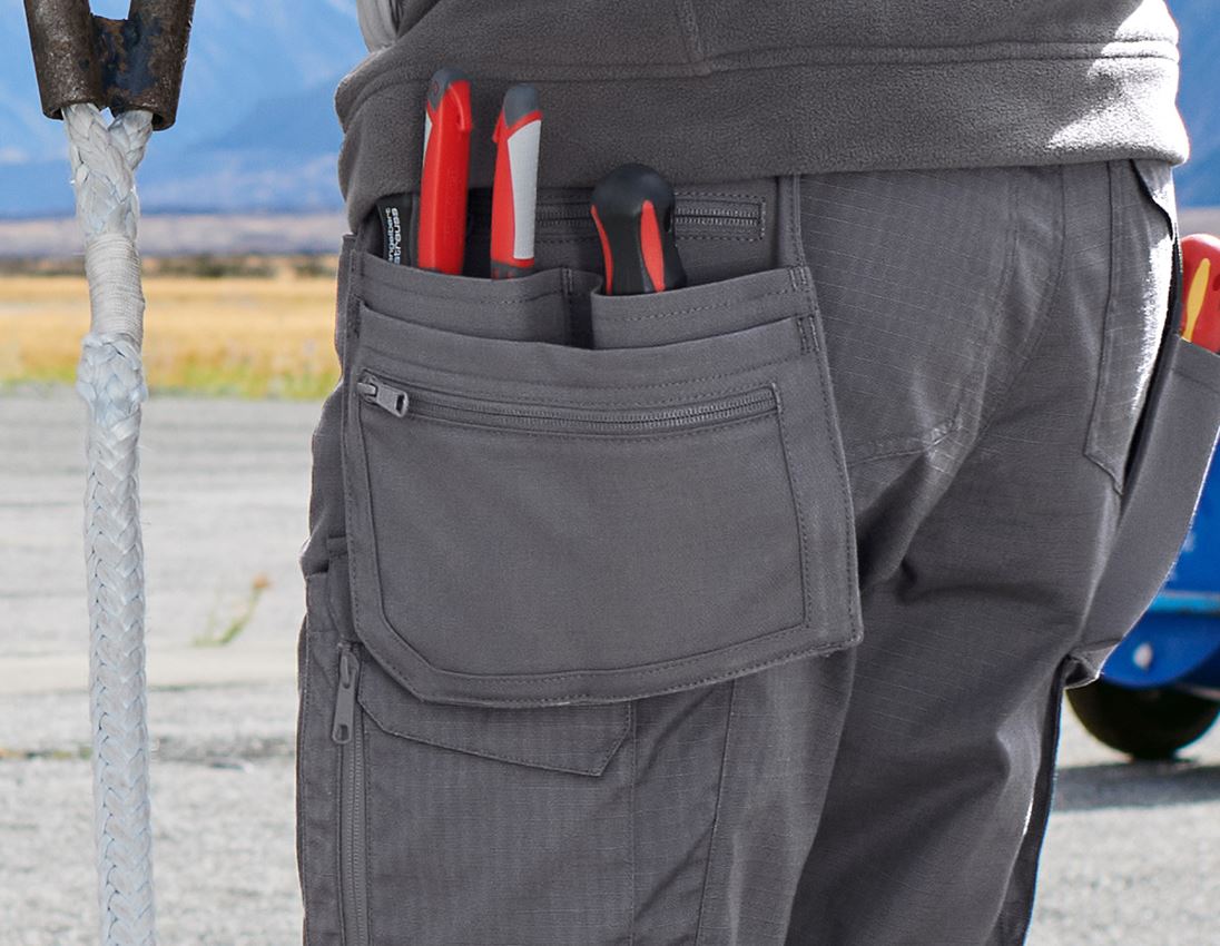 Accessories: Tool bags e.s.concrete solid + anthracite