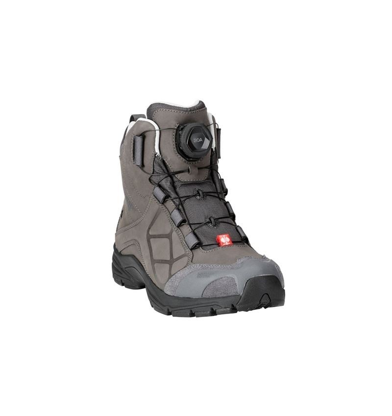 O2: e.s. O2 Work shoes Tethys mid + anthracite 3