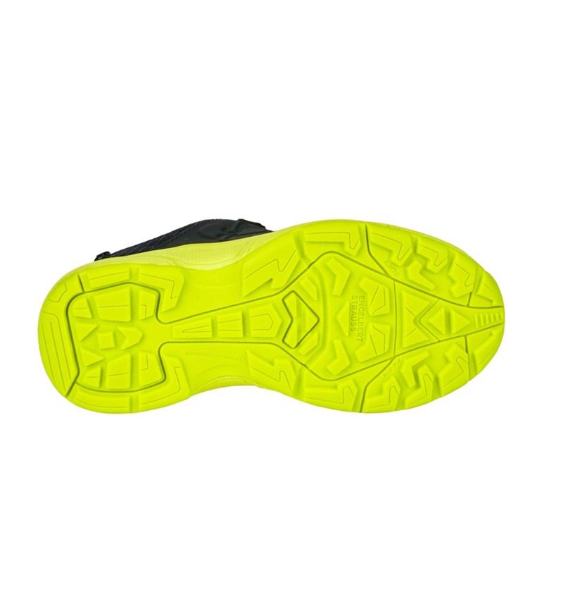 Chaussures pour enfants: Chaussures Allround e.s. Corvids II, enfants + noir/jaune fluo 4