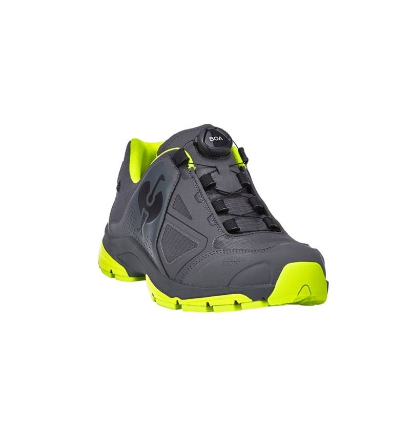 O2: O2 Chaussures de travail e.s. Minkar II + anthracite/jaune fluo 5