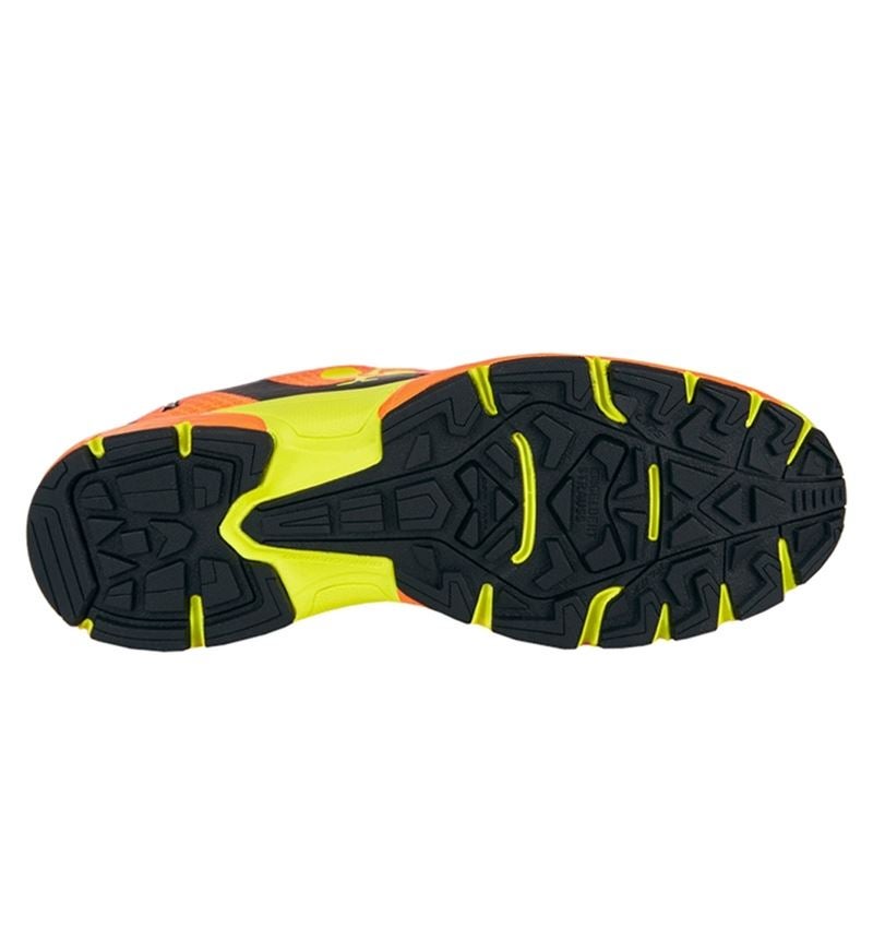O2: O2 Work shoes e.s. Thebe II + high-vis orange/high-vis yellow/black 3