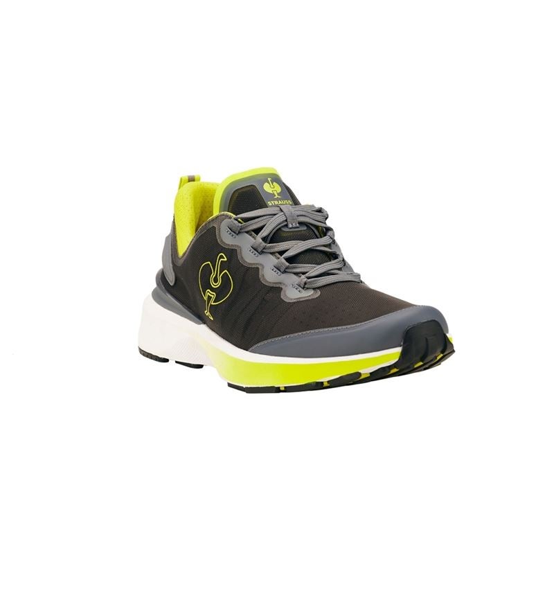 O1: O1 Work shoes e.s. Gambela + basaltgrey/acid yellow 3